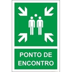 Placa Sinalética em Chapa -...